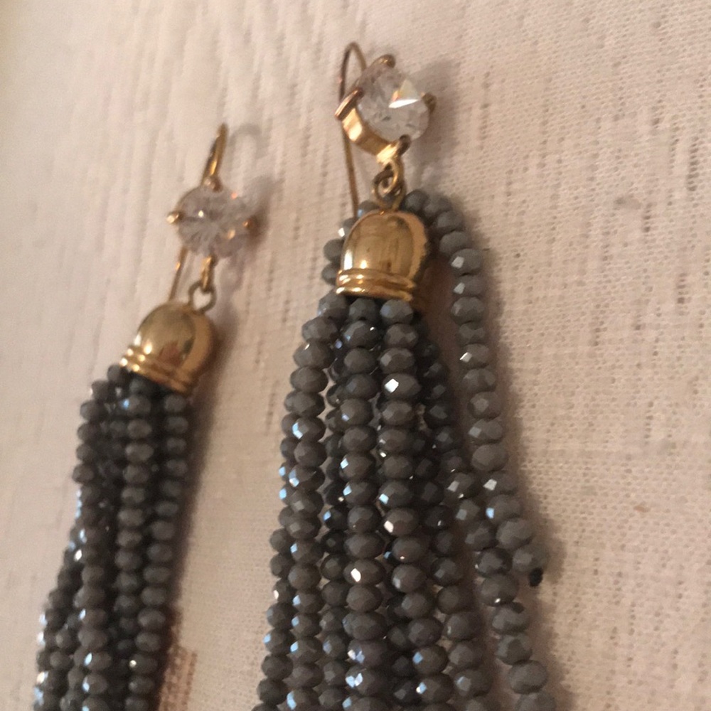Jewel fringe earrings!